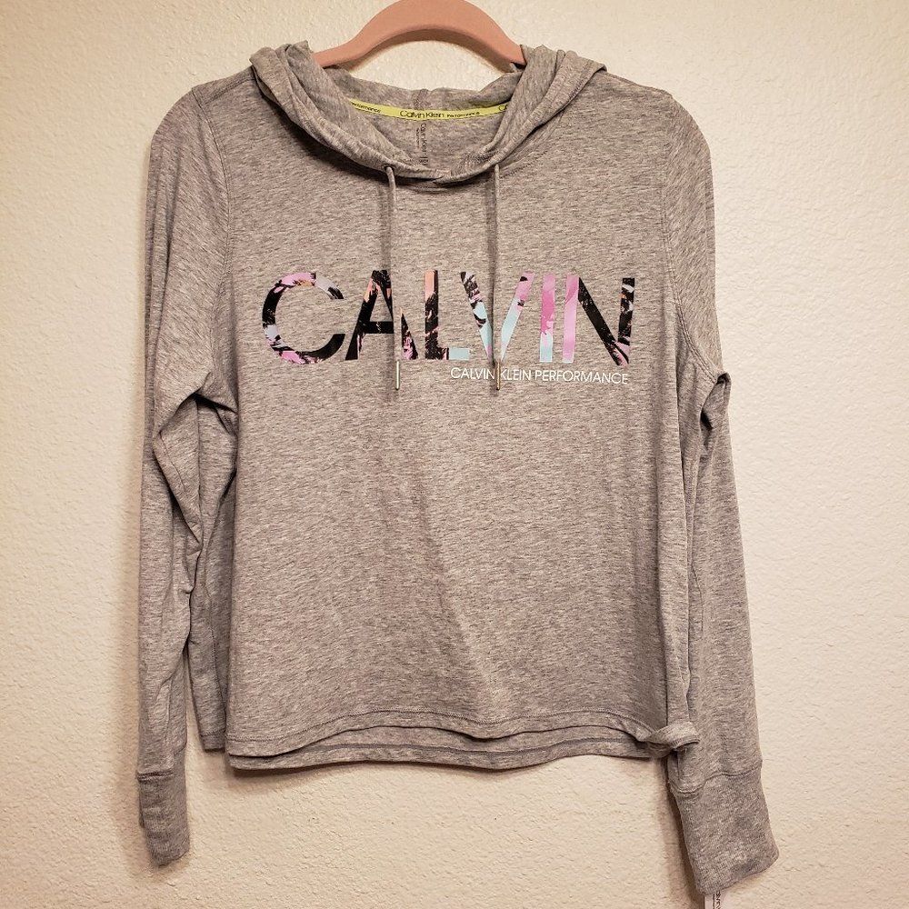 Calvin Klein performance hooded light sweater